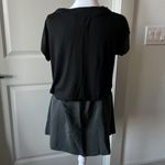 Mason Black Top with Green dress Size XS Photo 4