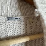 Tahari Elie Sweater Womens Small Gray Open Front Cardigan Wool Cashmere Ribbed Photo 5