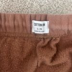Cotton On  Drawstring Jogger Sweatpants Brown Photo 1
