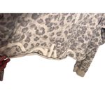 Calvin Klein Cropped Sweatshirt Lightweight Activewear Lounge Animal Print XL Photo 2