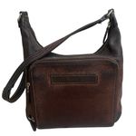Fossil Vintage  Messenger Bag, Crossbody Bag~‎ Dark Brown Leather STRAP HAS wear Photo 0