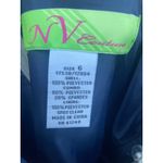 NV Couture Silver Sequin Navy Blue Tulle Party Dress Size‎ 6 Photo 4