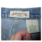 Y2K Relaxed Fit Light Wash Butterfly Patch Jeans Johnsbay Size 14T Tall Blue Photo 2