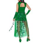 Batman Poison Ivy Green Leaves Lace Up Costume Dress Size XL Photo 1