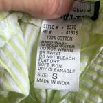 Roommates Searsucker Lime Green Cotton Pants Capri Cropped Womens Small Photo 11