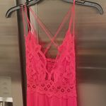 Free People 💕💕 One Adella Maxi Slip Dress ~ Red Photo 13