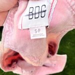 BDG Urban Outfitters Dani Maxi Pink Skirt overalls dress 100% Cotton Size Small Photo 7