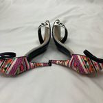 Chinese Laundry  tribal print open toe pumps woman’s size 8 Photo 4