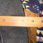 BE Stage Gray Hoodie with Deer Print and Patterned Sleeves L Size L Photo 3