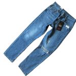 Levi's NWT 501 Skinny in Sansome Street Destroyed Non-Stretch Crop Jeans 28 Photo 0