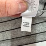 J.Jill Top Womens Small Grey Striped Textured Patch Pocket Knit Tunic Cotton Photo 6