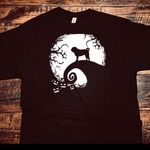 Gildan Nightmare Before Christas PUG T-shirt  Photo 0