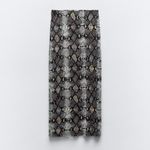 ZARA Printed Tulle Skirt Photo 3