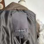 Vera Wang Brie Faux Fur Anorak Hooded Parka Winter Coat Small Photo 5