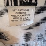 Vintage ‘80s All Hours Tiger Print Relaxed Fit Long Sleeve Button Down Blouse White Size M Photo 7