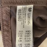 Wacoal  Basic Beauty Spacer Underwire T-Shirt Bra Chocolate Brown Taupe 32D Photo 7