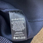 Aritzia  Babaton Sculpt Knit Criss Cross Tank Crop Size Medium Navy Photo 2