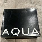 AQUA Bloomingdale’s Lisa Ankle Strap Platform Sandals in Black, Size 9 New $138 Photo 5