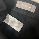 Everlane  Black With Mini Skirt Stretch Cotton Inside Elastic Waist Size 12 Photo 5