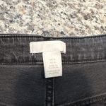 H&M  Black Denim Shorts Photo 2