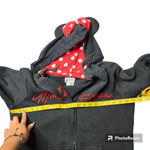 Disney  Park Minnie Mouse Full Zip Sweater Photo 3