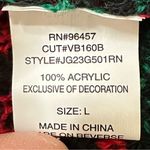 Born Famous Santa Crewneck Long Sleeves Sweater Dress, Sz Large Black Photo 11