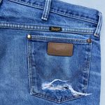 Wrangler Vintage  Blue Denim Jean Distressed Pants Photo 6