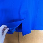 Chloe Kristyn Taylor Tailored Ponte Blazer in Cobalt Blue Size 8 Photo 9