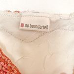 No Boundaries Y2K Lace Trim Cami Beaded Photo 3