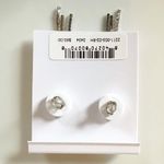 Gorjana  Silver Rhodium Kingston Tiered
Crystal Dangle Earrings Formal Elegant Photo 3