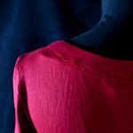 Hot Kiss NWT Red T-Shirt Dress with Corset Lace-Up Front Size Large Photo 7