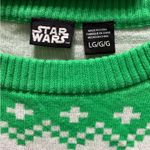 Star Wars  Festive Green Crewneck Sweater Photo 2