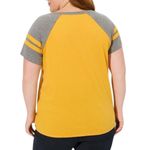 Torrid Smokey Bear Classic Fit Cotton Varsity Boat Neck Tee Photo 2