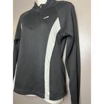 Avia  Pullover Womens Medium Black Gray Colorblock 1/4 Zip Running Top Athletic Photo 3