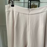 BCBG MaxAzria High Rise Wide Leg Front Pleat Pants Beige $258 L Photo 3