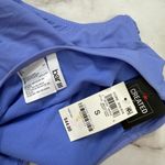 Bar III High Waist Shirred Side Bikini Bottom Size S Berry Periwinkle Blue New Photo 4