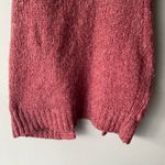 Free People  sz S Burgundy wool‎ knit winter thick cardigan Photo 6