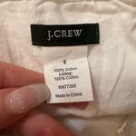 J.Crew  white swiss dot strapless cotton mini dress size 6 Photo 6
