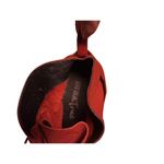 Diba True New  Designer Red Leather Slouchy Lace Up Booties Women size 8.5 Photo 6