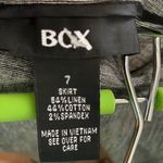 BCX  sz 7 cute skirt black and white pleats, tailored business style Photo 2