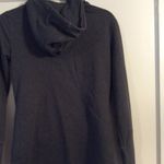 Puma womens zip front sweatshirt jacket hoodie black small S stretch athletic Photo 4