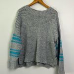 Aerie | Gray Wool-blend Oversized Chunky Knit Sweater sz M Photo 0