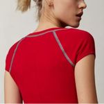 Urban Outfitters NWT  BDG Annabelle Red Blue Stitching Tee Shirt Mini Dress Photo 3