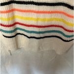 SheIn Crotchet rainbow swim coverup size large Photo 2