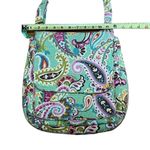 Vera Bradley  Mailbag Tutti-Frutti Paisley Print Bag Crossbody Green Multicolored Photo 5