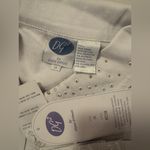 Diane Gilman NWT Diana Gilman White Studded Women's Jacket Photo 3