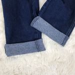 Vintage 50s Bareback Tapered Leg Cuffed Mom Jean Rockabilly Dark Wash Size 0 Blue Photo 6