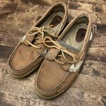 Maui Island  Marlin Leather Boat Shoes Size 7.5 Photo 1