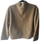 Woolrich Vintage  Cozy Tan Sherpa Pullover with Mountain Bear Design Photo 3