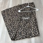 Vintage Slip Dress floral tank midi womens Black Beige (size 7/8) classy party Photo 3